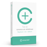 Test de carence en minéraux