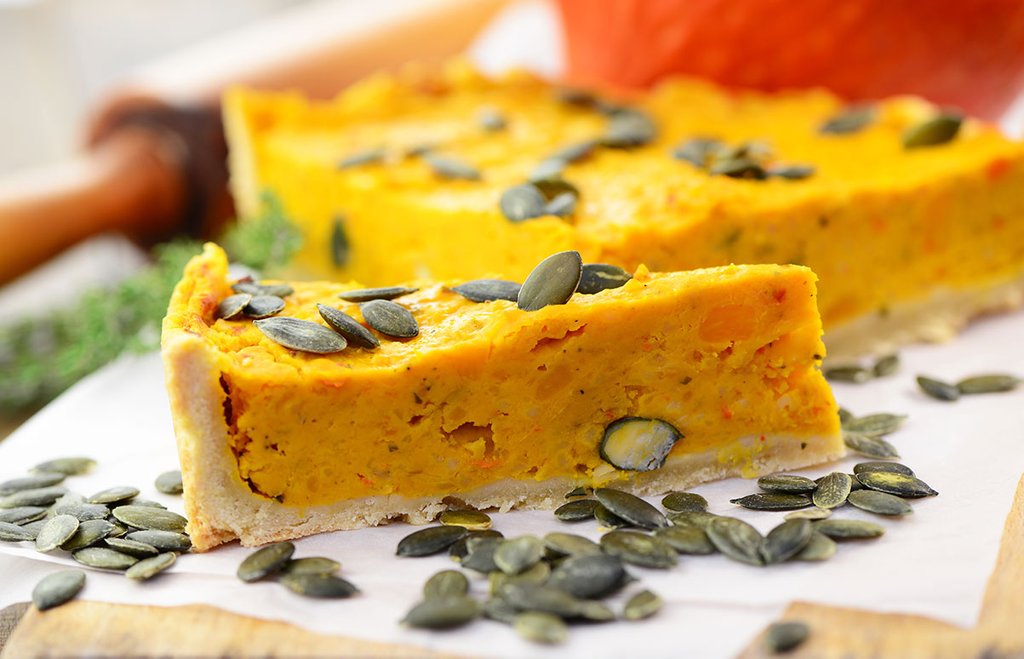 Recette vegan - Quiche aux carottes