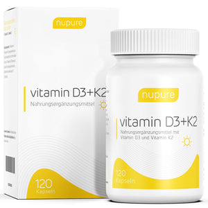 Gélules de vitamine D3 (D3+K2)