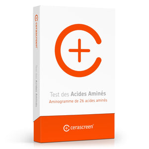 Test carenc en acides amines essentiels, semi et non essentiels cerascreen