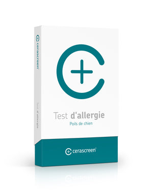 Test allergie chien - boite kit test sanguin cerascreen