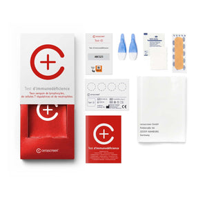 Test immunodeficience - contenu kit test cerascreen