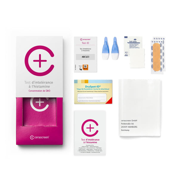 Pack Eco 2 Tests Intolérance à l’histamine | cerascreen®