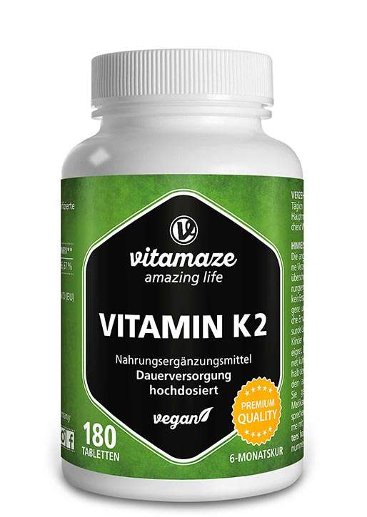 Vitamine K2 en comprimés